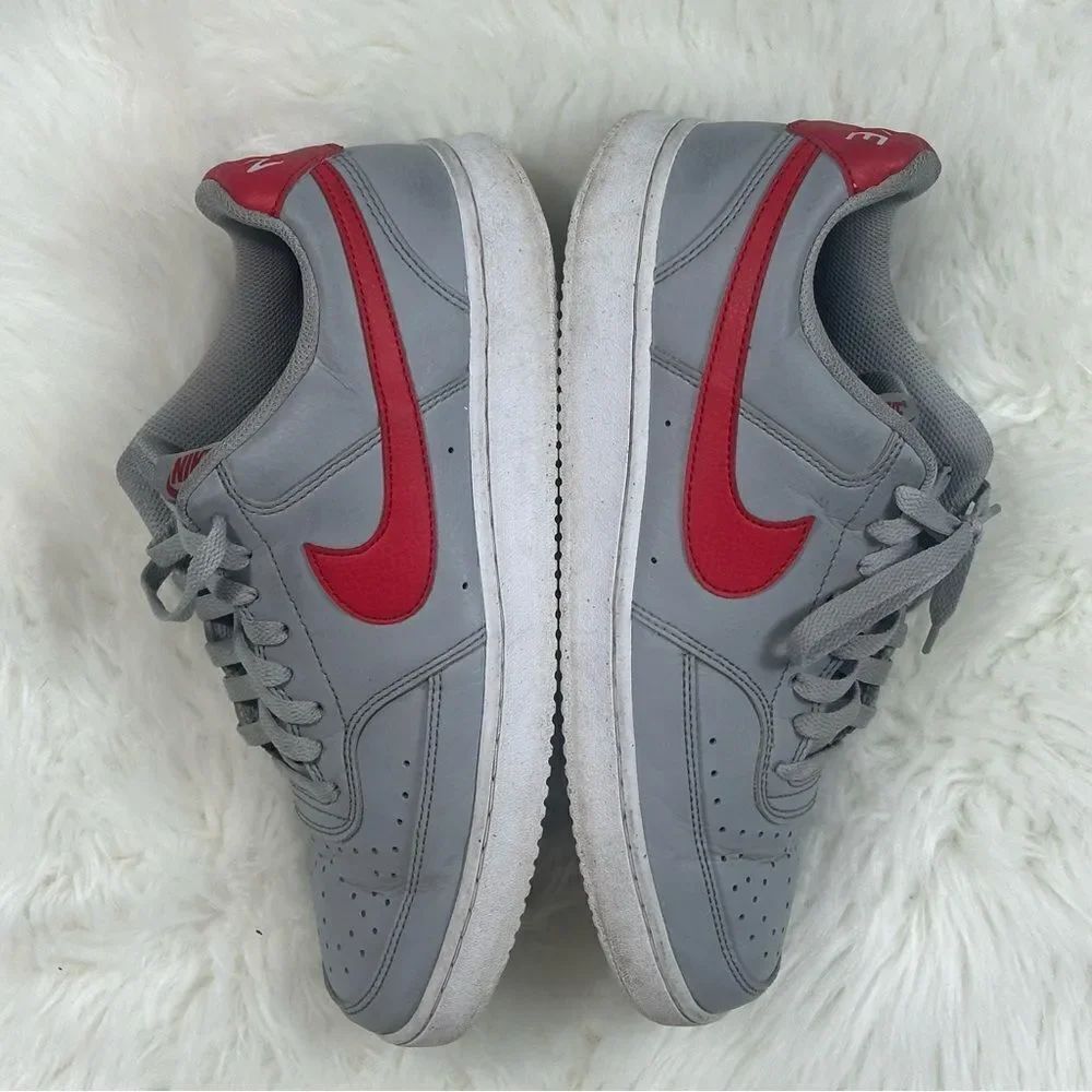 Nike Sneakers with Red Accents